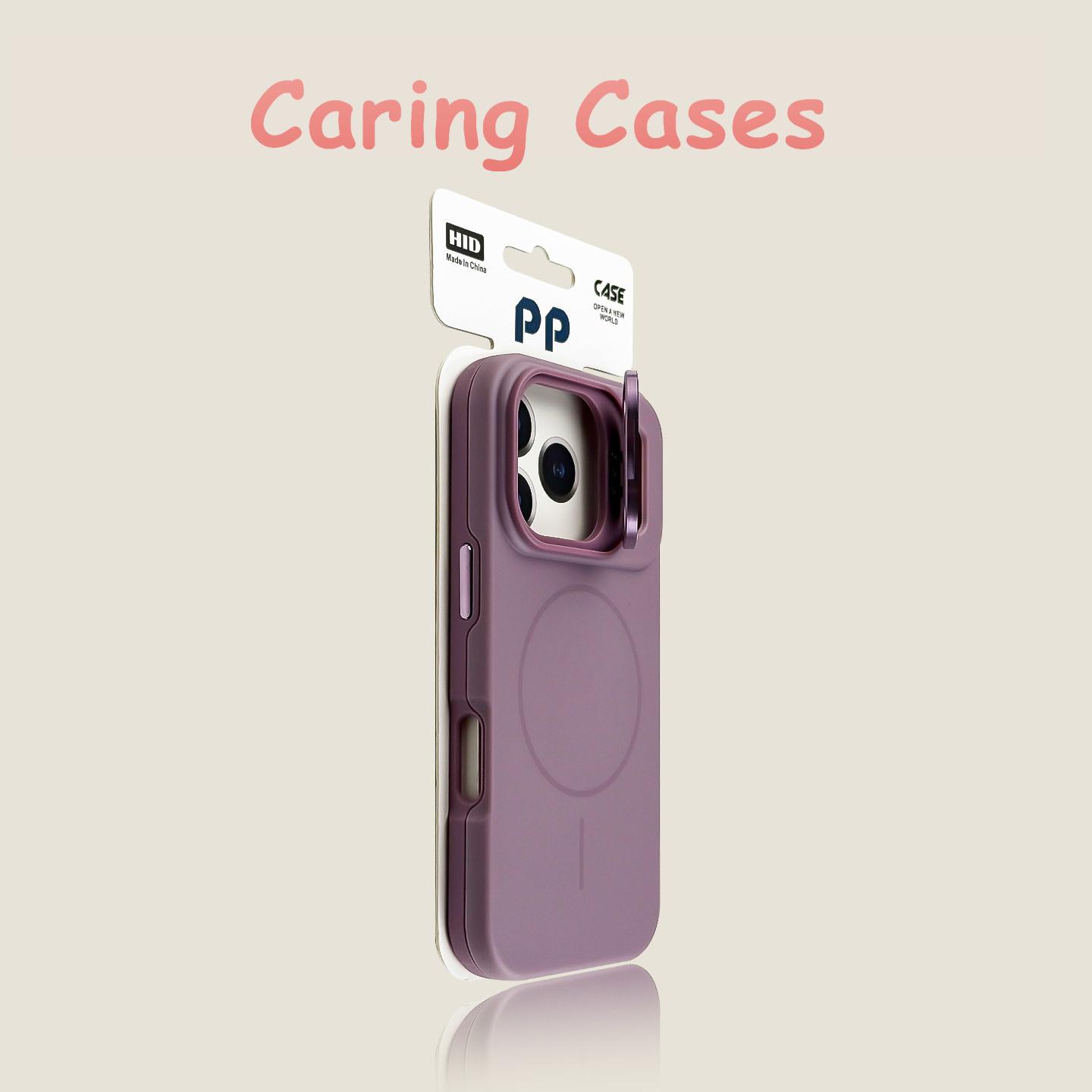 

For iPhone 17 Pro Max Case Lens-Stand Skin-Feel Slim-Ring Magnetic Shockproof Premium Cover with iPhone 16 15 14 13 12 11 iPhone17 Pro Max фіолетовий