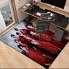 K-pop Group Stray Office Rug Chair Mat, Game Carpet, Suitable for Front Door, Bedroom, Living Room, Desk, Holiday Gift