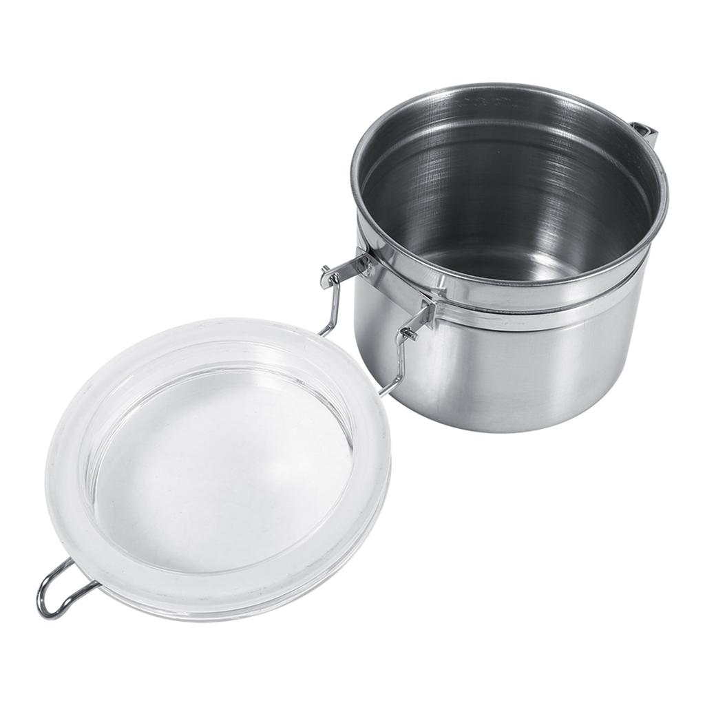 4 Sizes Stainless Steel Kitchen Food Storage Container Bottle Sugar Tea Coffee Beans Canister