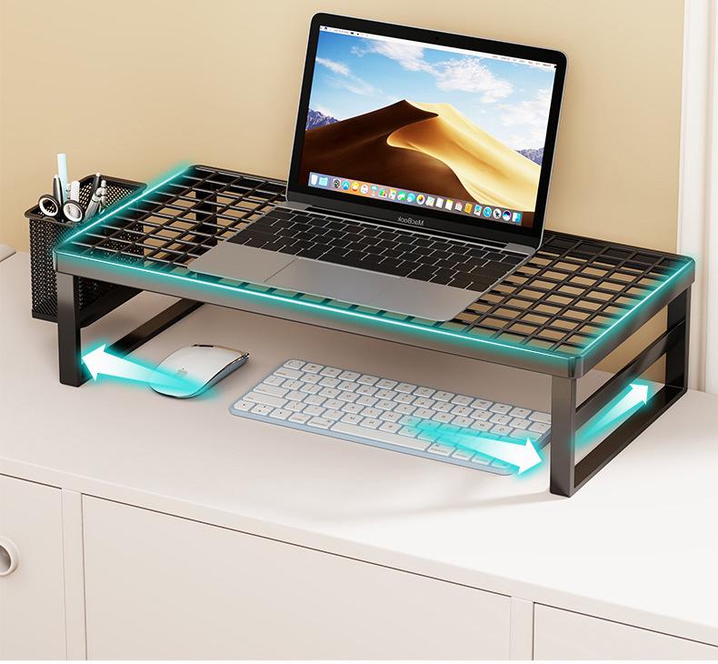 Adjustable Desktop Laptop Cooling Stand and Display Rack