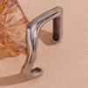 18K Gold-Plated Stainless Steel Wave Open Bangle for Women
