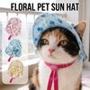 Cute Dog Hat Ear Holes Pet Headwear Easy Wear Cat Hat  Pet Dress Up