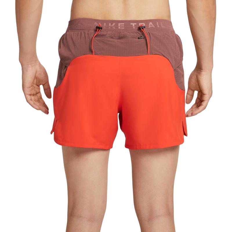 Nike Men's Trail Dri-FIT ADV 5 Inch Brief-Lined Running Shorts Red HJ3573-633