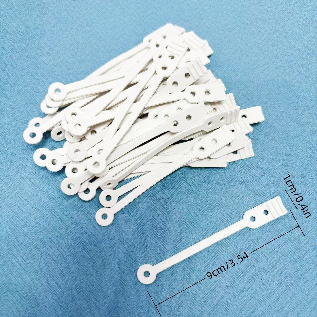 

50pcs Perm Rod Bands Replacement Elastic Rubber Bands For Long Professional Perm Rods Curler Roller Hair Styling Tool белый