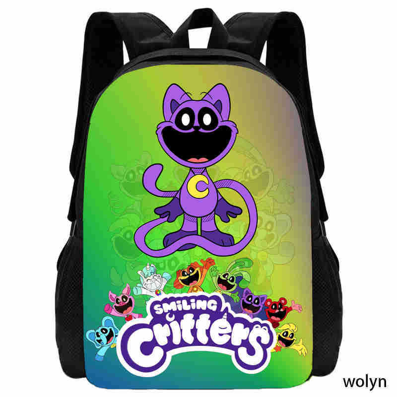 Smiling Critters Poppy's Spielzeit Kapitel 3 Vollständige lächelnde Tier-Schultasche