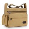 Herr Canvas Axelväskor Casual Tote Resa Crossbody-väska för män Lyxiga Messenger-väskor Mode Handväska av hög kvalitet
