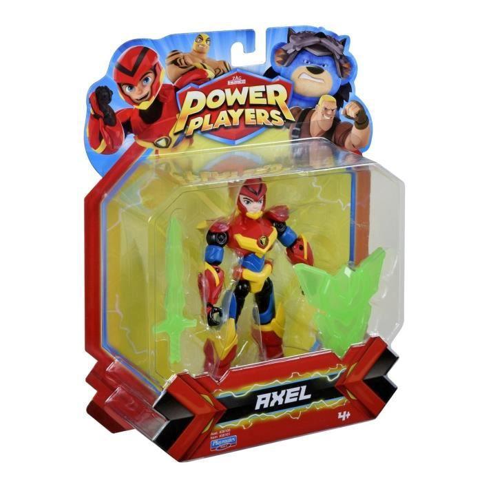 Giochi Preziosi Power Players - Figura De Lujo Electrónica De 22 Cm, Axel, Funciones De Sonido Con Voces De La Serie, Juguete Para Niños A Partir De 4 Años, PWW023