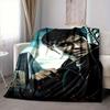 1pc Harry Potter Blanket Lightweight Flannel Throw For Sofa, Bed, Travel, Livingroom, Office, Couch, Chair, And Bed