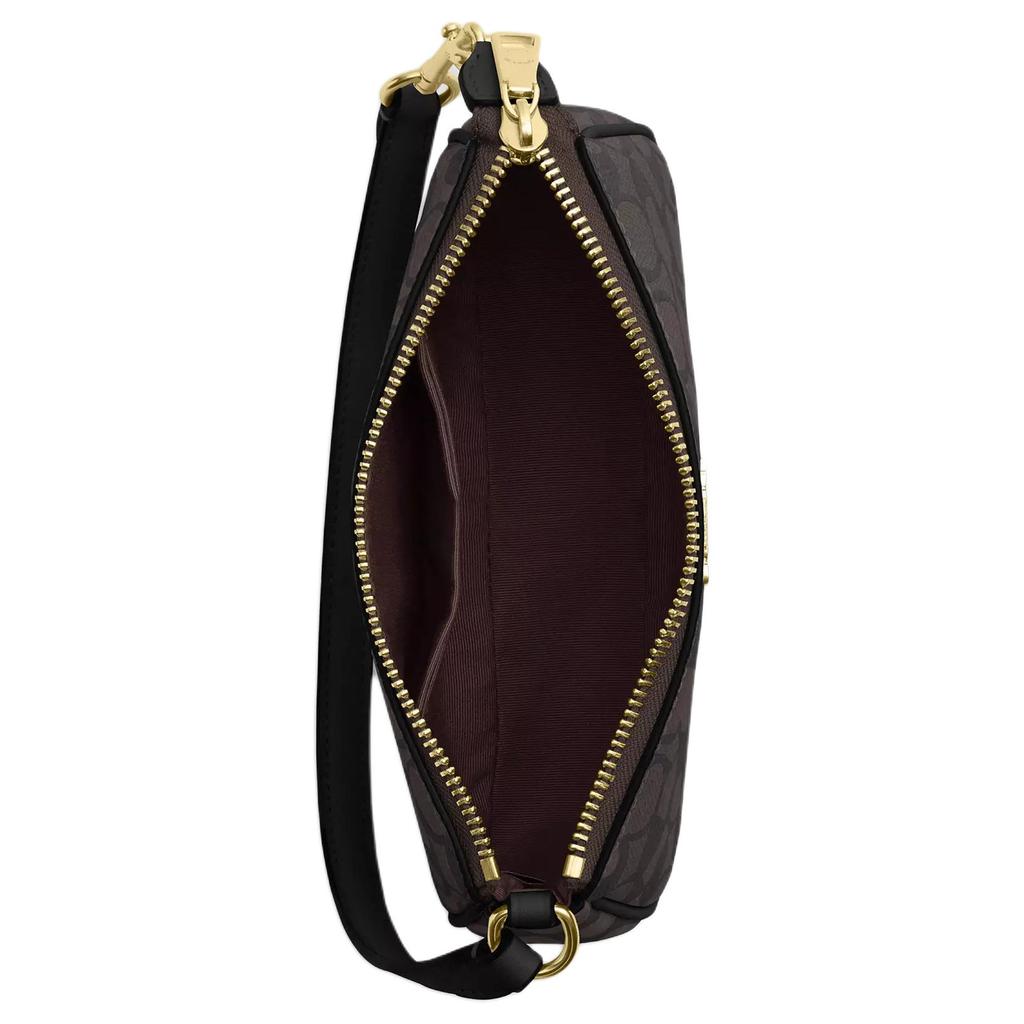 Coach Nolita 19 Vintage Klasická Monogramová Potisk Zipové Uzavírání Syntetická Kůže Ruční Taška přes Rameno Malá Dámské Kabelky CW426-IMXAQ