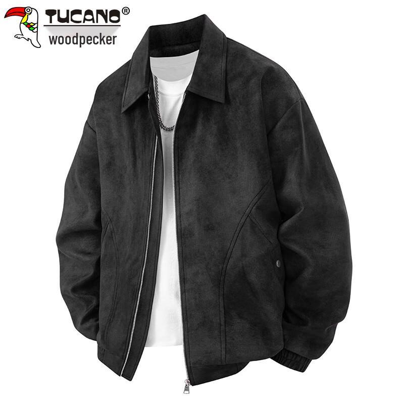 

TUCANO Men s Suede-Effect Retro Workwear Jacket 3XL