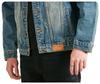 Xintang Men's Distressed Denim Jacket - Loose Fit Long Sleeve Outerwear 2025