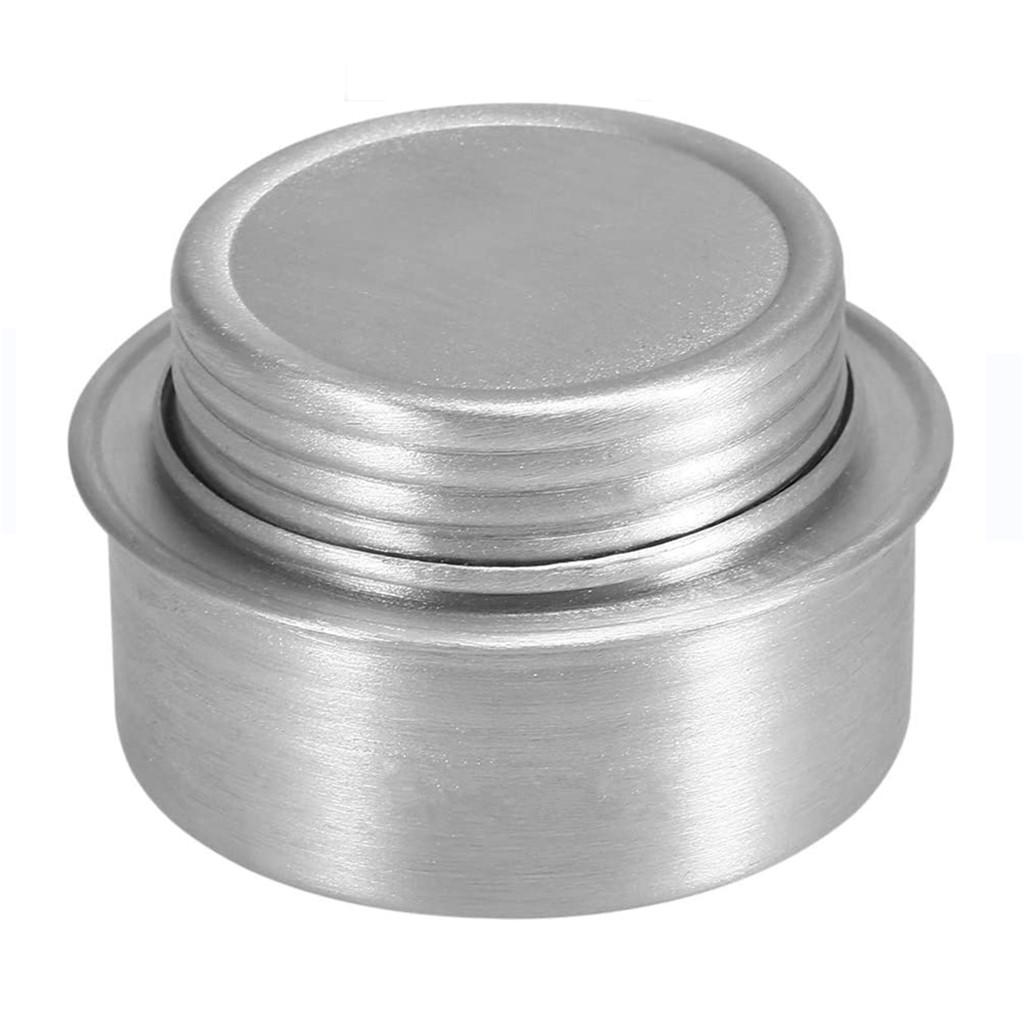 Portable Camping Alcohol Stove with Cover, Aluminum Alloy Spirit Stove with Lid, Lightweight Stove Mini Alcohol Stove