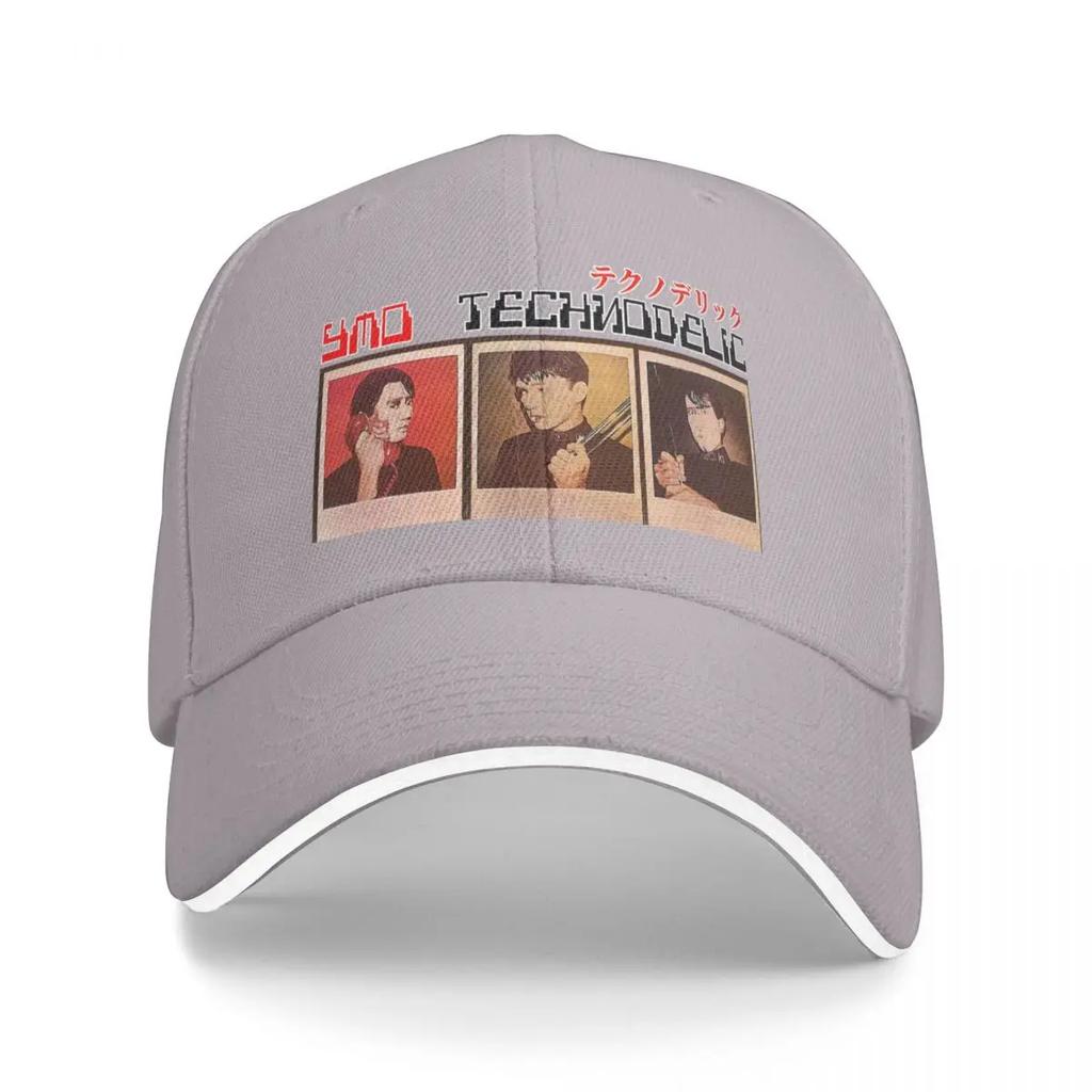 YMO Technodelic Yellow Magic Orchestras 5th album Baseball Cap birthday Funny hats Hats For Women Mens