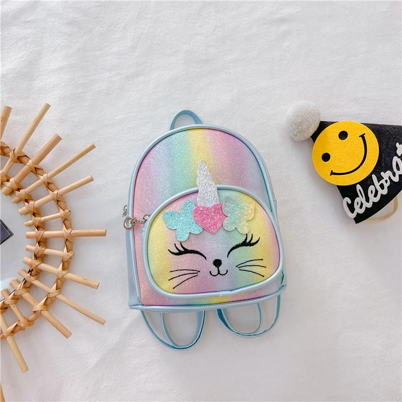 Adorable Korean Style Children's Backpack Cute Cartoon Print For Kids School Use