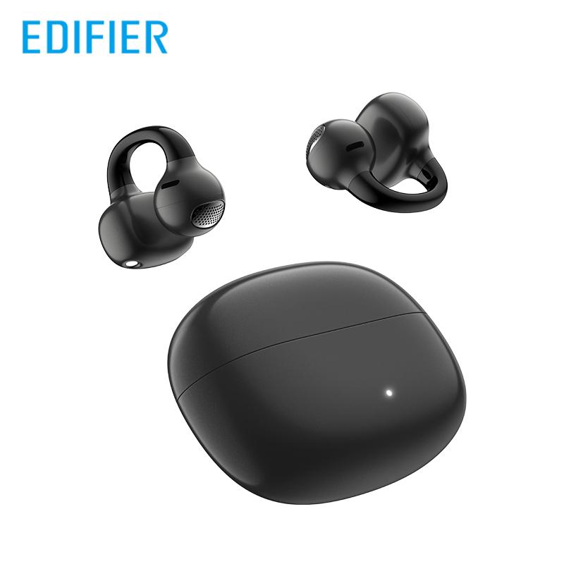 Edifier Comfo Q Wireless Ear Clip Headphones Clip-On Sport Earbuds Open Ear Bluetooth Earphones Clear Call 32Hrs IP56 Waterproof