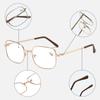 Reading Glasses Men Blue Light Presbyopic Eyeglasses 2 PCS Women Anti Fatigue Prescription Eyewear +1.0 +1.5 +2.0 +2.5 To +4.0