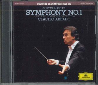 

CD CLAUDIO ABBADO - Mahler: Symphony No. 1 titan FOOG27059 DEUTCSCHE GRAMM Japan Obi Classical Used