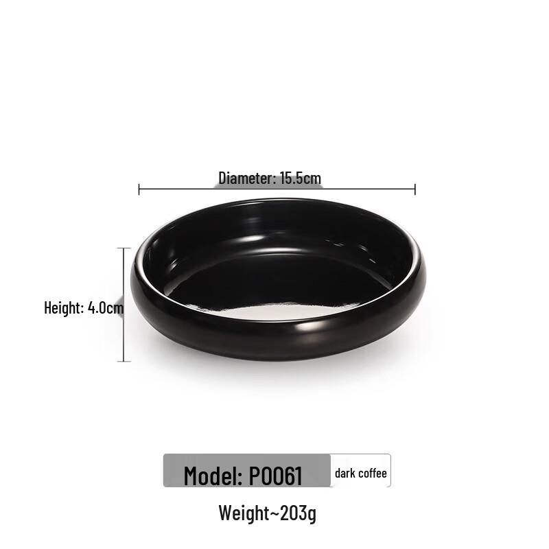 Korean Style Melamine Round Serving Dish