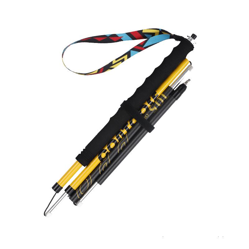 Professional Carbon Fiber Folding Trekking and Trail Running Poles