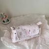 Printed Pencil Storage Bag Large Capacity Zipper Stationery Pouch  Back To School
