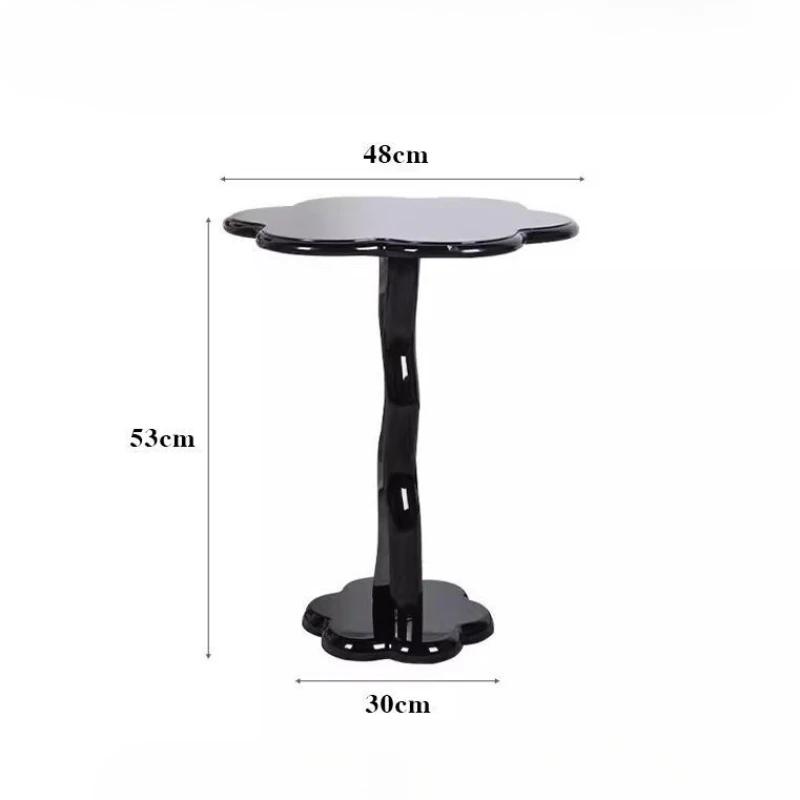 Nordic Sofa Side Table, Vintage Coffee Table, Elegant Bedroom Bedside Table, Stylish Coffee Table for Small Apartment