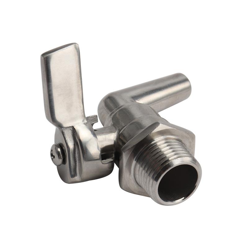 Stainless Steel Beer 1/2" Faucet Tap 200PSI For HomeBrew Barrel Fermenter Wine Beer Beverage Juice Dispenser Spigot Drink Kegs
