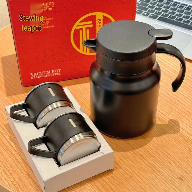 Jun Qi DH316 Stainless Steel Insulated Tea Pot 800ml