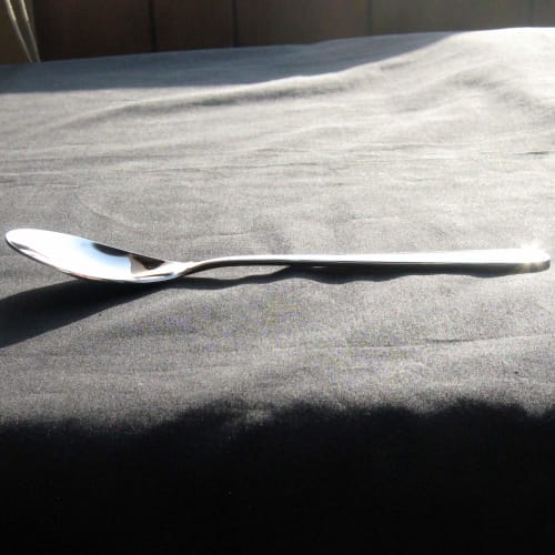 Nagao Tsubame-Sanjo Smooth Curry Spoon, 18cm, Stainless Steel, Made in Japan, #4400