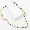 New Necklace Necklace of Devil's Eye Female Personality Minority Simple Creative Trend Mixed-color Clavicle Chain Jewelry