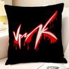Popular Stylish V-Vrunk-S Pillow Case Natural Linen Organic Fabric Double-Sided Printing Sofa Home Decor Gift Pillow Case