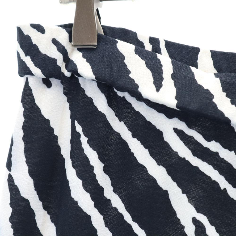 Yves Saint Laurent Zebramuster Knöchellang Weite Hose Nein. 9 Frauen gebraucht