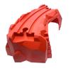 Bulk Train Track Scene Accessories Red Curved Bridge Pier Assembly Game Compatible with Electric Train Boys' Toys S29-7