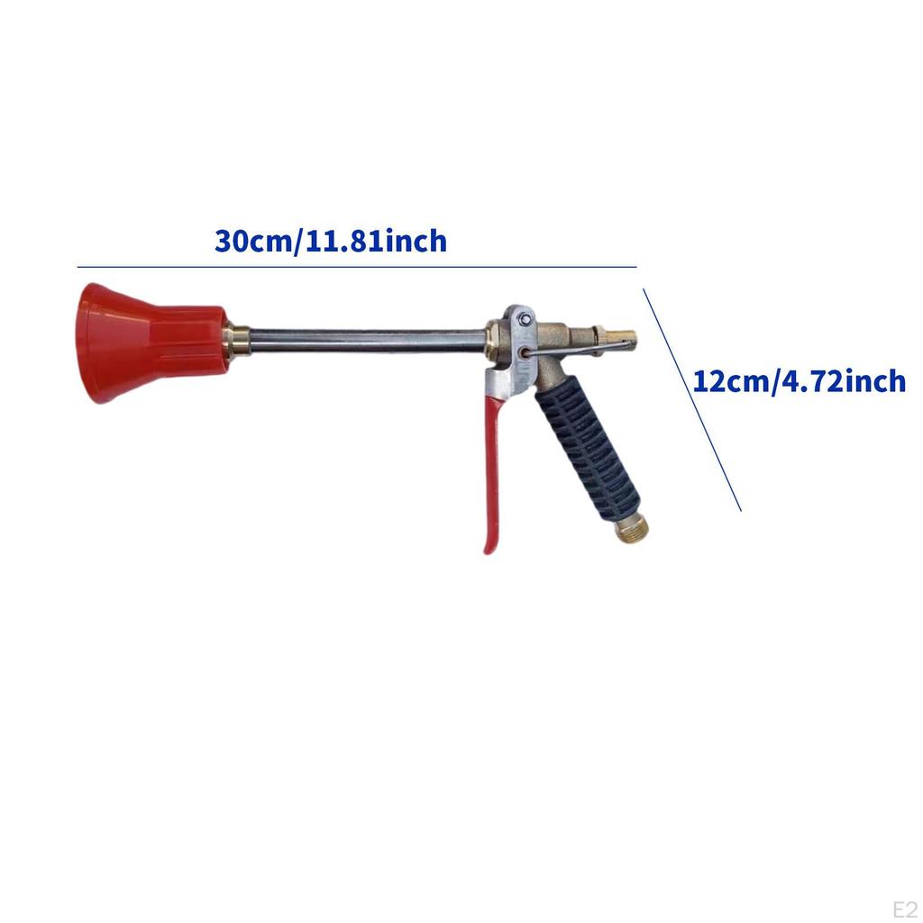 High Pressure Water Spray Adjustable Mist Sprayer Hose Nozzle