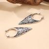 Vintage Hollow Earrings Ancient Geometric Drop Earrings For Women Earing Jewelry Leaf Pattern Earings