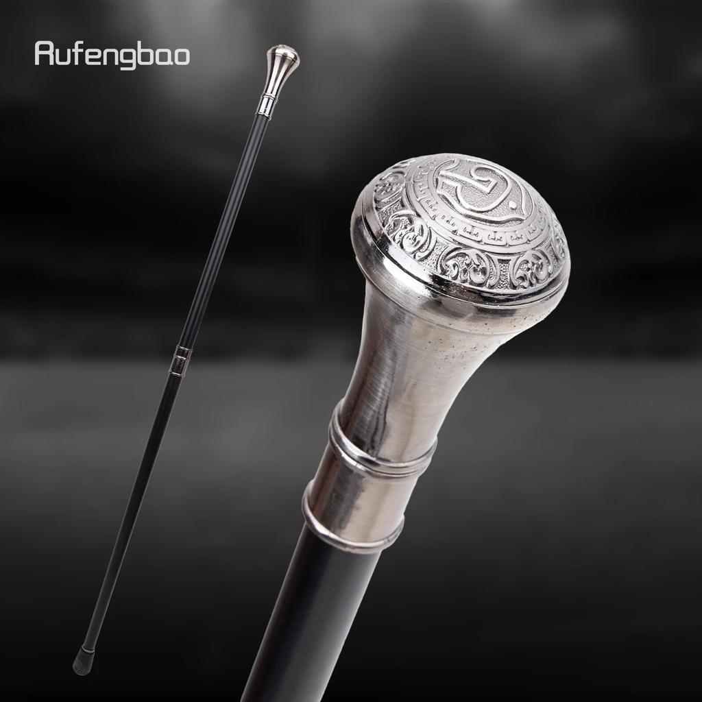 Medieval Art Freemasonry Freemasons G Totem Relief Walking Cane Fashion Walking Stick Gentleman Crosier Knob Walking Stick 93cm