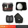 Universal Detachable Motorcycle Tail Box - Large Capacity, Waterproof Rear Trunk for Bikes