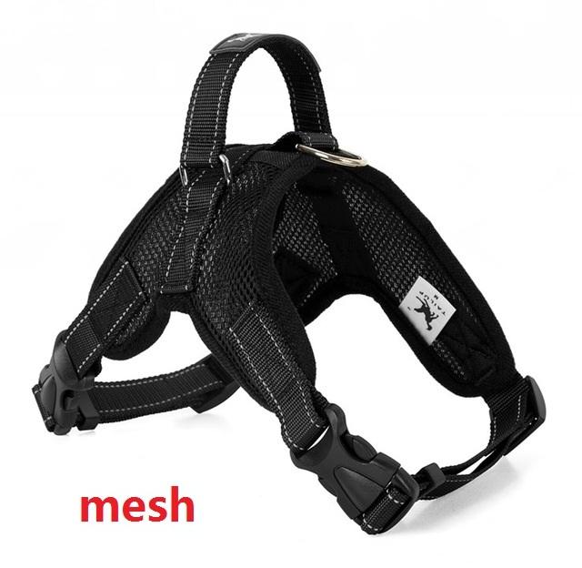 Classic Adjustable Reflective Pet Puppy Large Dog Harness for Small Medium Large Dogs Animals Pet Walking Hand Strap Dog Supplies
