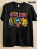Mortal Kombat Retro Graphic Black T-shirt QT6771