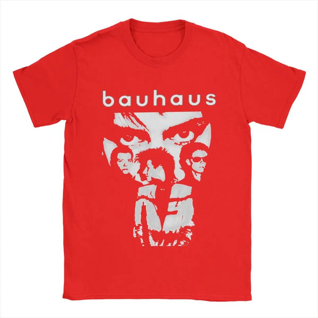 Men T-Shirt Bauhaus Funny Cotton Tee Shirt Short Sleeve T Shirts Round Collar Tops Gift Idea