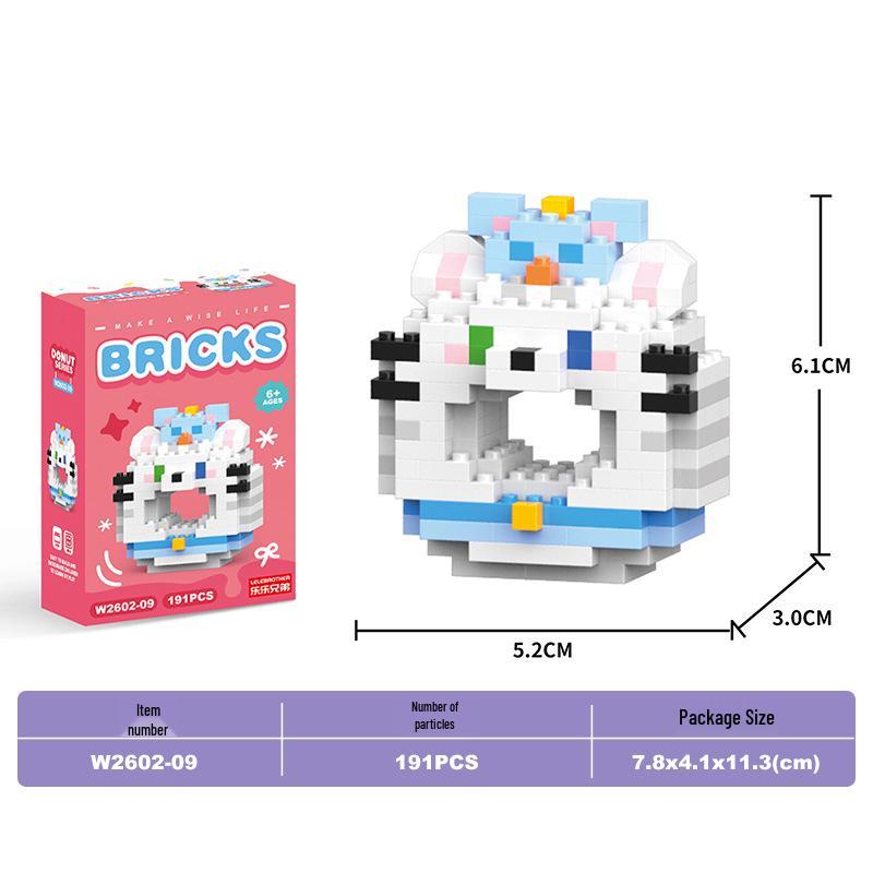 Santa Claus Micro Bricks Educational Toy - Compatible with LEGO, Building Blocks for Kids