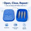 Click Sound Sardine Can Clicker Toy 3D Printed Simulation Sardine Figurine  Office Use