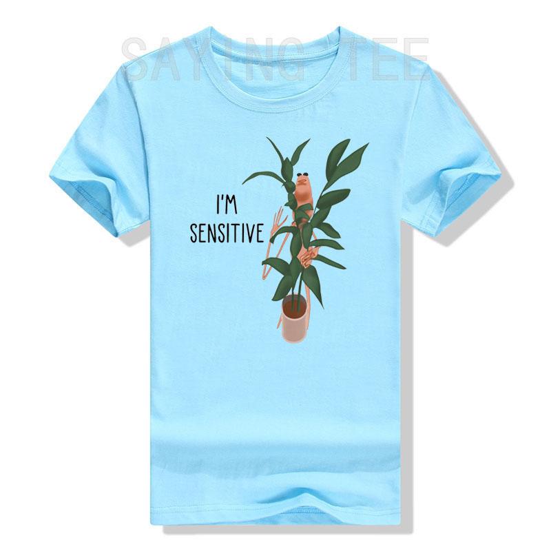 

Marcus The Worm I’m Sensitive Funny Meme Brain Rot T-Shirt Y2k Plants Lover Graphic Outfit Gardening Lover Saying Tee Novelty 4XL