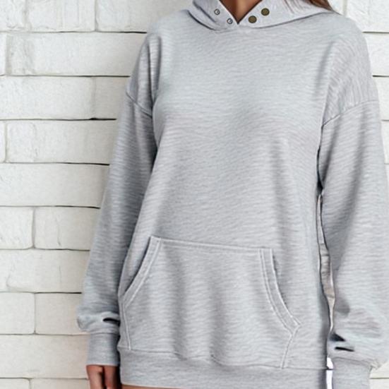 Women's Oversized Hoodies Long Sleeve Pullover Sweatshirts Casual Workout Tops Fall Outfits with Pocket