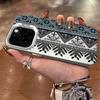 Retro Ethnic European Phone Case For IPhone 16 11 12 13 17 Pro Max Case 14 15 Plus 16E 17Air Shockproof Hard IMD INS Cover