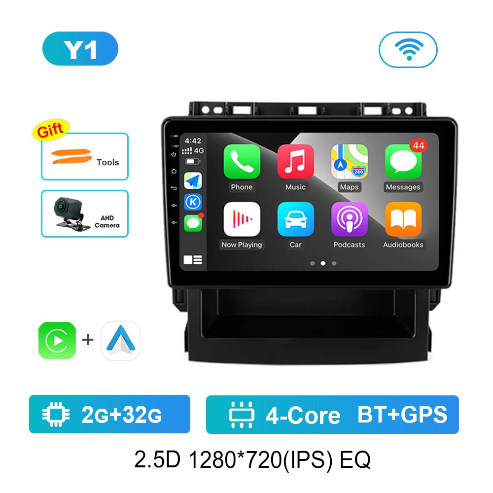 Car Radio Multimedia Player Android Auto for Subaru Forester 5 Impreza 5 2018 - 2025 GPS Navi WiFi DSP Stereo BT 4G Cooling Fan