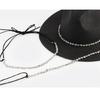 Decorating Trucker Hats Chain Festival Hat Chain Stylish Hat Chain Elegant Chain for Mesh Baseball Hat