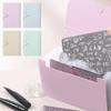 Nail Art Template Plate Storage Book Holds 20 Slot Stamping Plates Compact Design for Salon Professional Studio