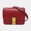 [Pre-Owned] Classic Box Series Gold Buckle Flap Polished Calfskin Tofu Bag - Very Good #799EU8