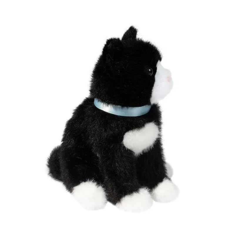 Douglas Mini Black & White Cat 5-inch.
