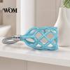 Shower Head Head, 3D Printed Hollow Woven Rainfall Sprayer, Clog-Free Self Cleaning Easy Clean Installation Bathroom Accessory Full Body